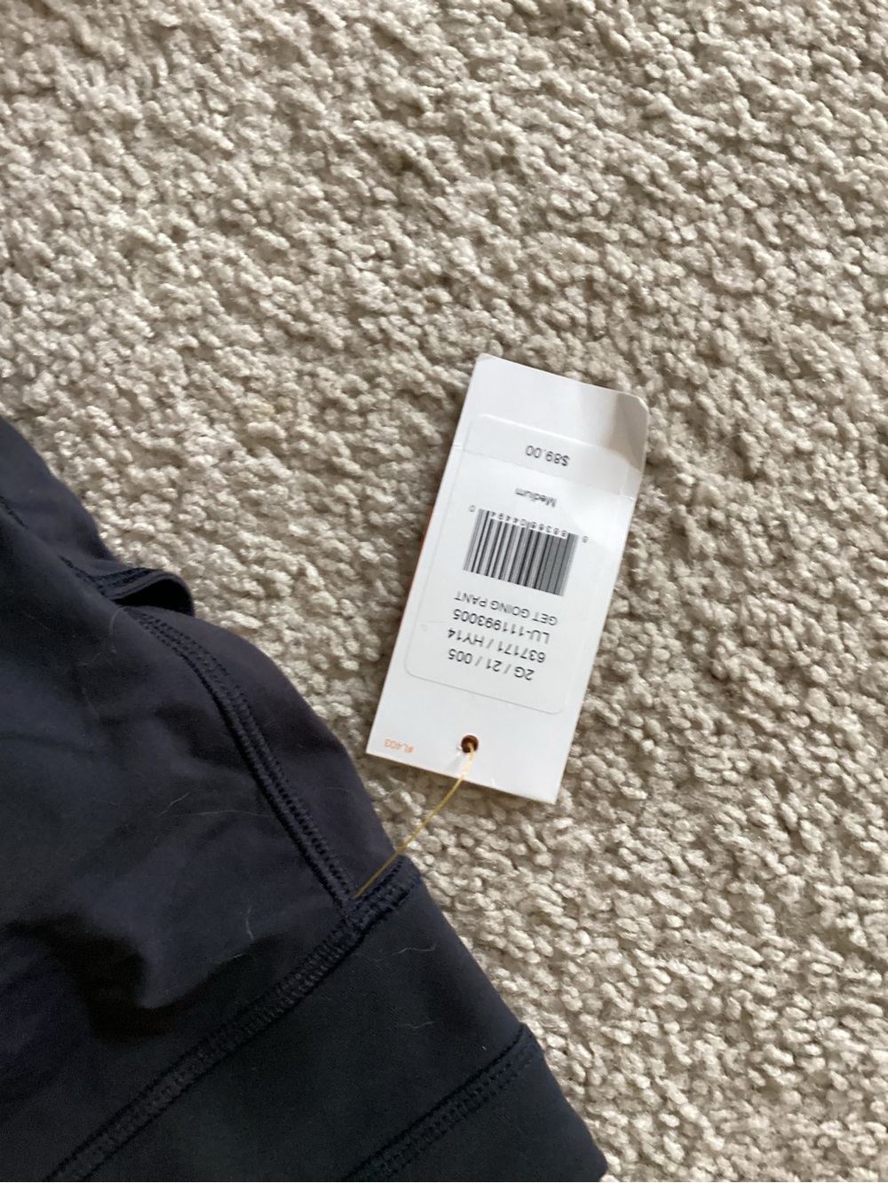 Lucy Black Track Pants Joggers - Picture 5 of 6